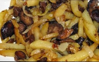Жаркое с грибами и картошкой рецепт с фото