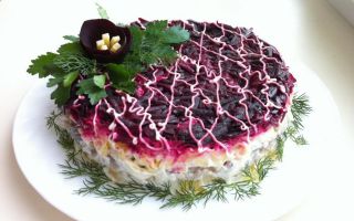 Салат из печени в тарталетках – рецепт с фото