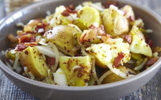 Американский картофельный салат – классический рецепт с фото
