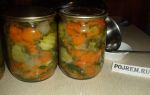 Салат из огурцов, моркови и лука на зиму рецепт с фото