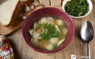 Суп с пельменями и картошкой, рецепт с фото